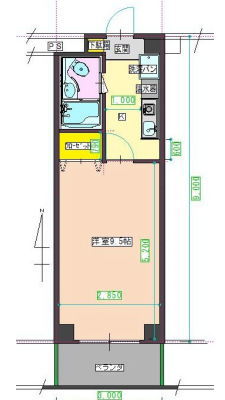 エリーズコート間取り図